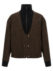 Maison Margiela Brown Wool Bomber