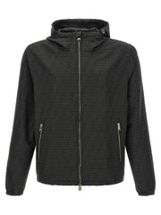 Fendi Black Polyester Shell Jacket