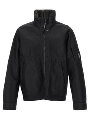 C.P. Company Black Polyamide Shell Jacket