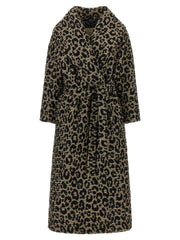 Herno Black Acetate Coat