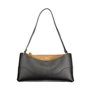 Twinset Nero Polyurethane Women Bag with Compartments and Central Pocket