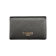 Twinset Black Polyurethane Women's Wallet
