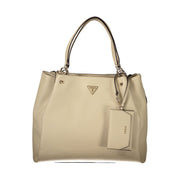 Guess Jeans Beige Polyethylene Handbag