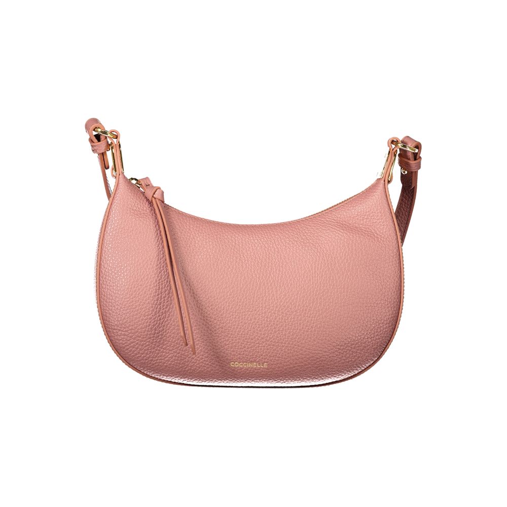 Coccinelle Pink Leather Handbag