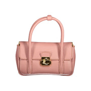 Coccinelle Pink Leather Handbag