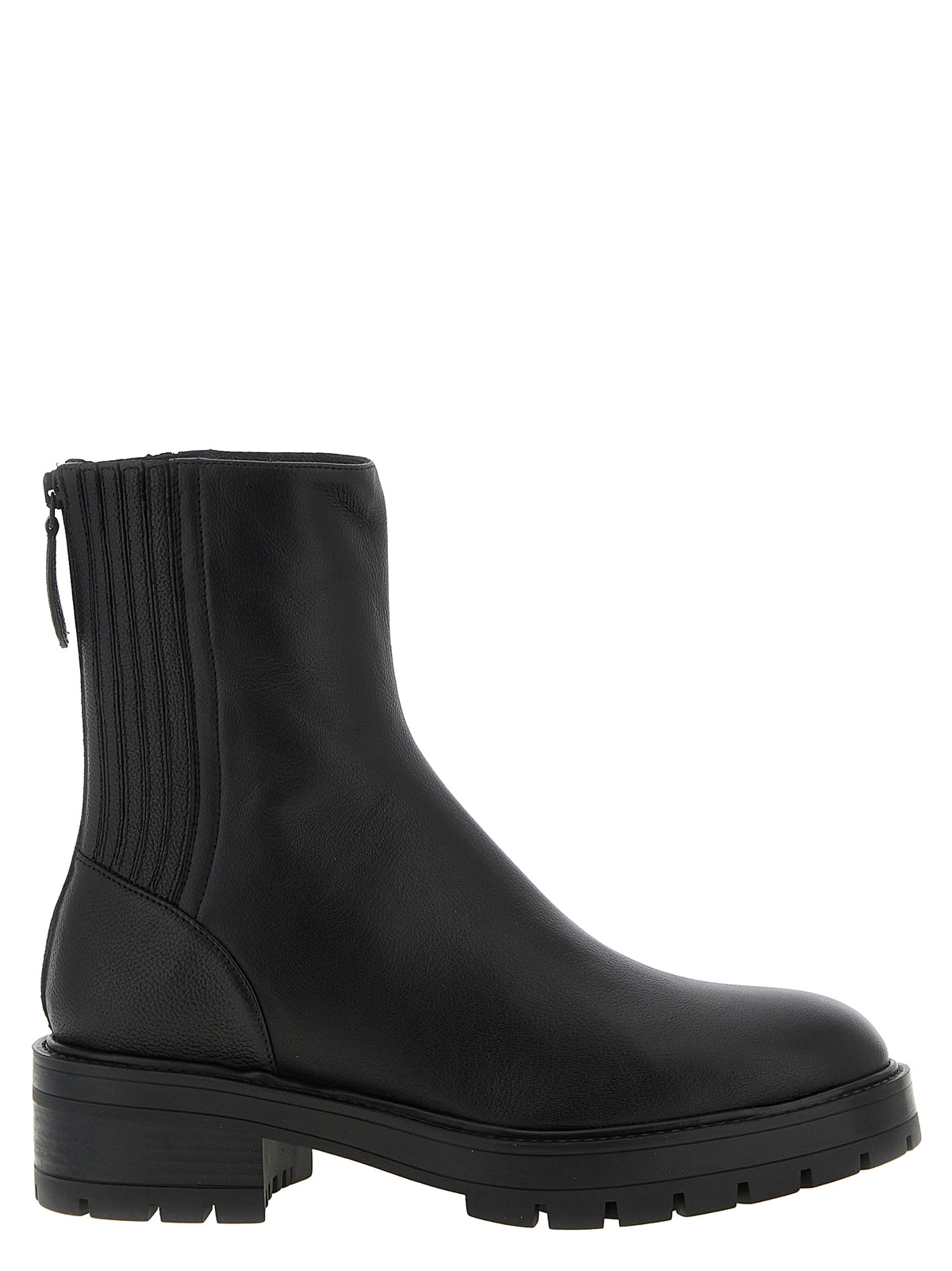 Aquazzura Black Calfskin Ankle Boots for Women
