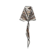 Brunello Cucinelli Beige Silk Foulard