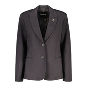 Desigual Black Viscose Womens Jacket