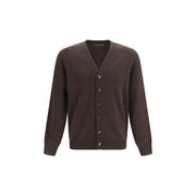 Brunello Cucinelli Brown Cashmere Cardigan