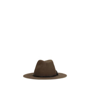 Brunello Cucinelli Brown Eco Fabric Fedora for Women