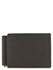Brunello Cucinelli Brown Calfskin Money Clip