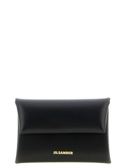 Jil Sander Black Calfskin Cardholder