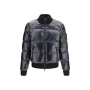 Moose Knuckles Black Nylon Bomber