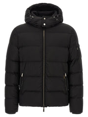 MooRER Black Wool Bomber