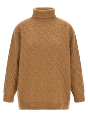 Max Mara Beige Wool Cardigan