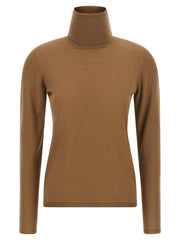 Max Mara Beige Virgin Wool Cardigan