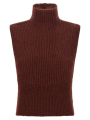 Max Mara Bordeaux Wool Cardigan