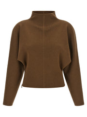 Max Mara Brown Virgin Wool Cardigan