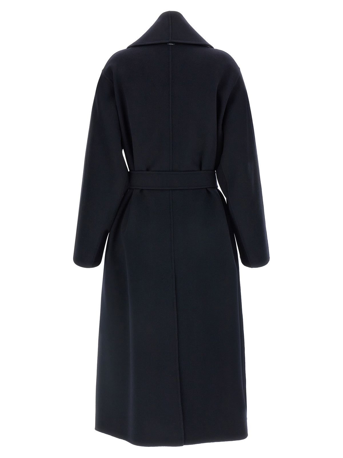 'S Max Mara Blue Wool Coat