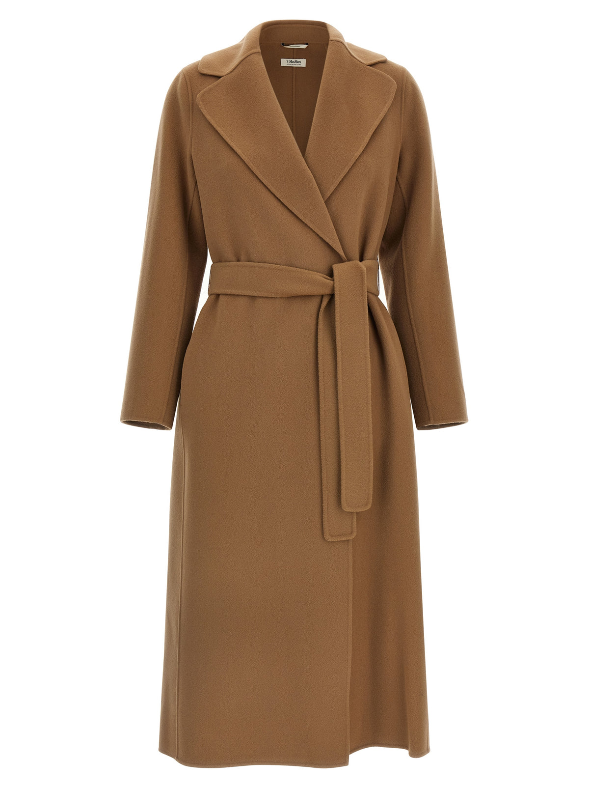 'S Max Mara Beige Wool Coat for Women