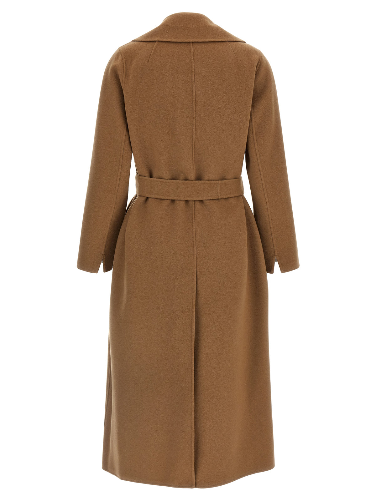 'S Max Mara Beige Wool Coat for Women