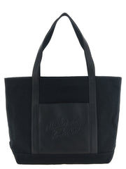 Maison Kitsuné Black Cotton Tote Bag