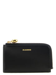 Jil Sander Black Calfskin Cardholder
