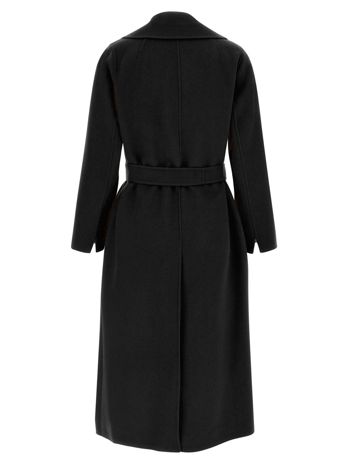 'S Max Mara Black Wool Coat