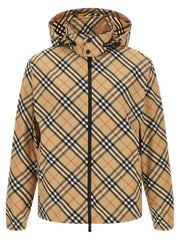 Burberry Beige Polyester Shell Jacket