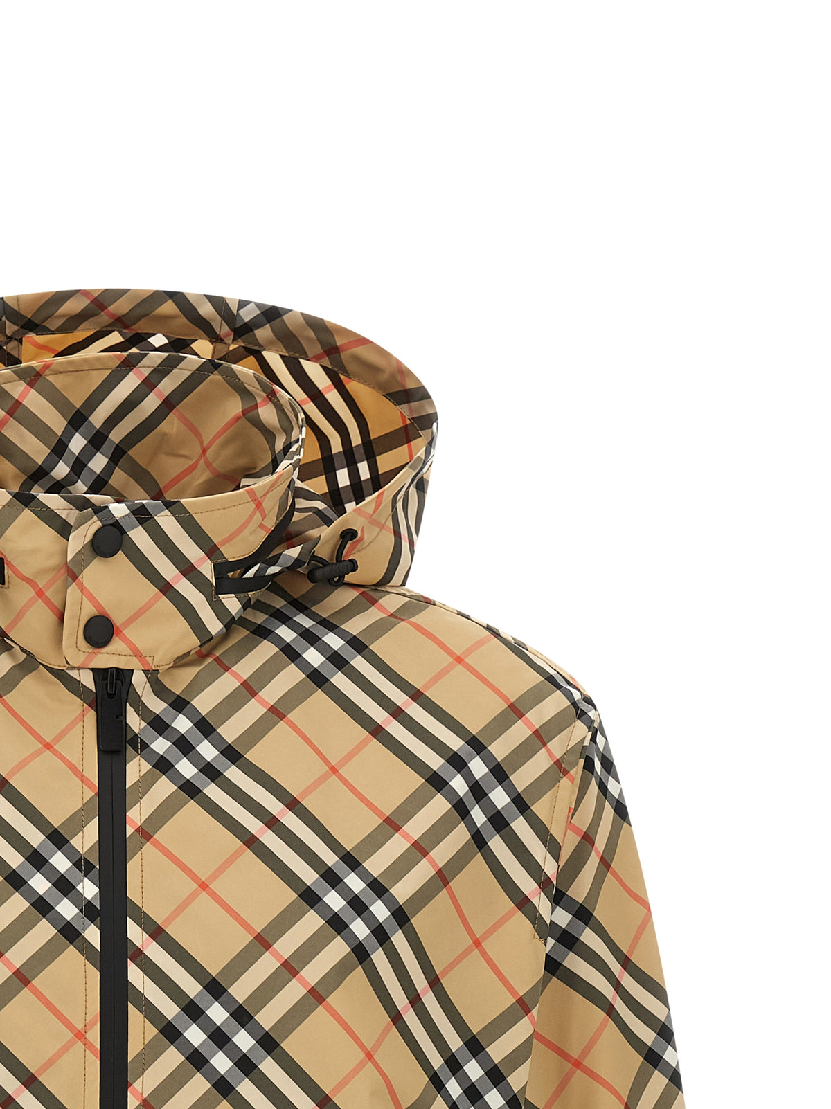 Burberry Beige Polyester Shell Jacket