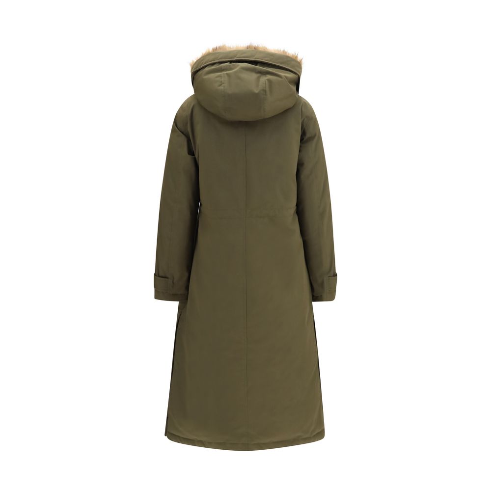 Woolrich Bicolor Cotton Parka