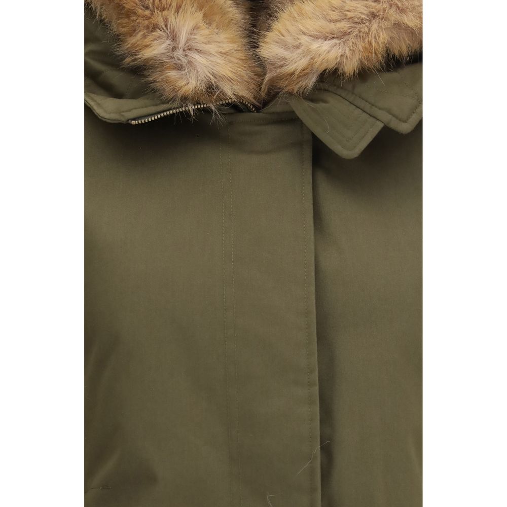Woolrich Bicolor Cotton Parka