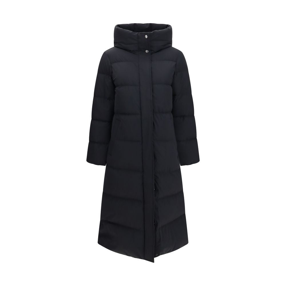 Woolrich Black Polyamide Full-Length Jacket