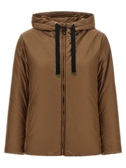 Max Mara Brown Polyester Full-Length Jacket for Women