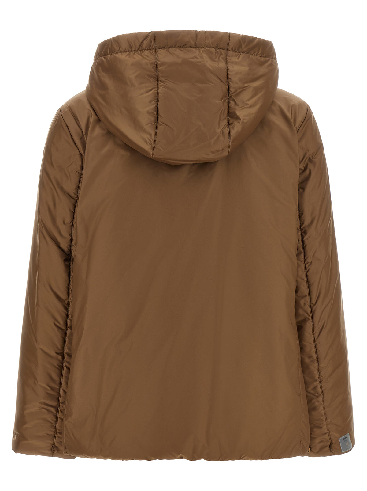 Max Mara Brown Polyester Full-Length Jacket for Women