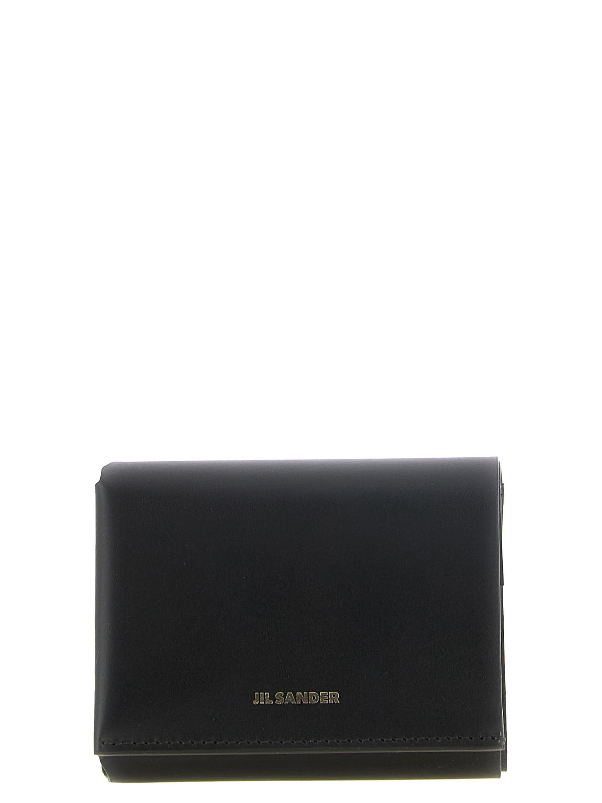 JIL SANDER Black Calfskin Wallet for Men
