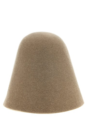 Jacquemus Beige Merino Wool Hat