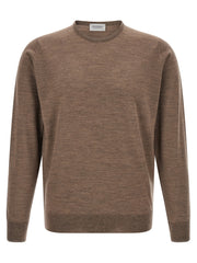 JOHN SMEDLEY Beige Merino Wool Cardigan