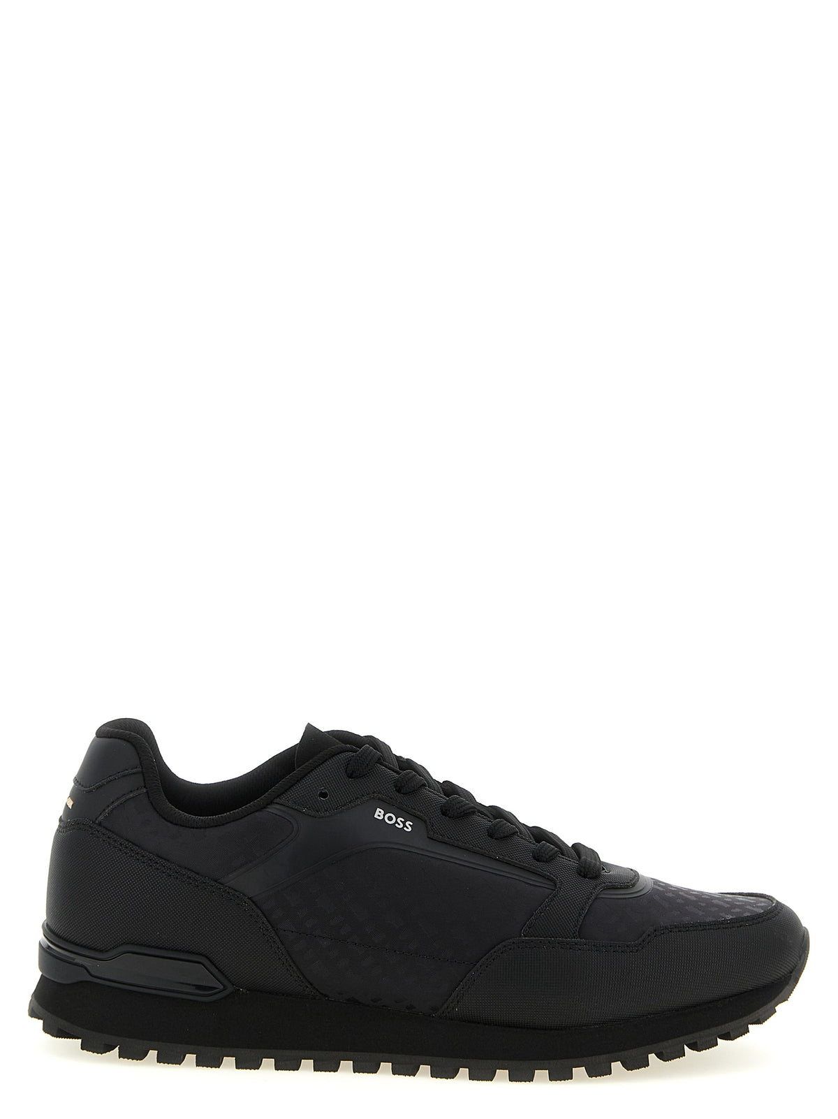 Hugo Boss Black Polyester Athletic Sneakers for Men