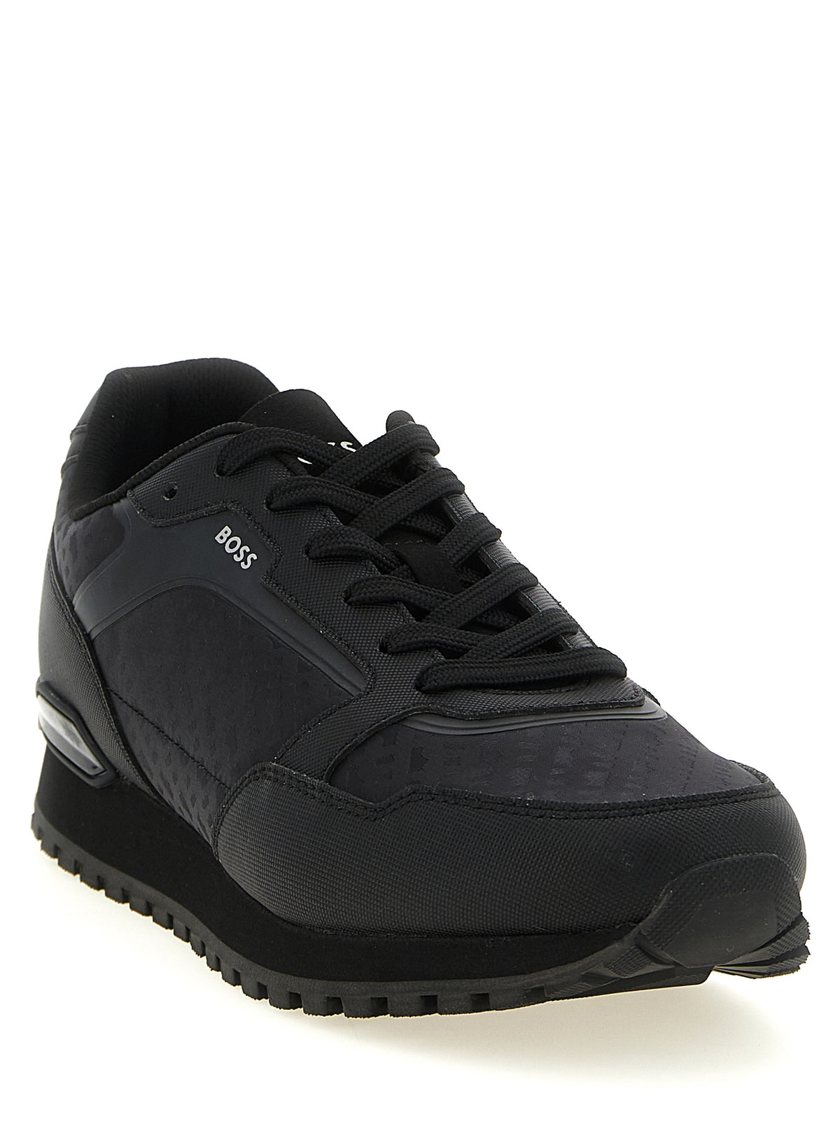 Hugo Boss Black Polyester Athletic Sneakers for Men