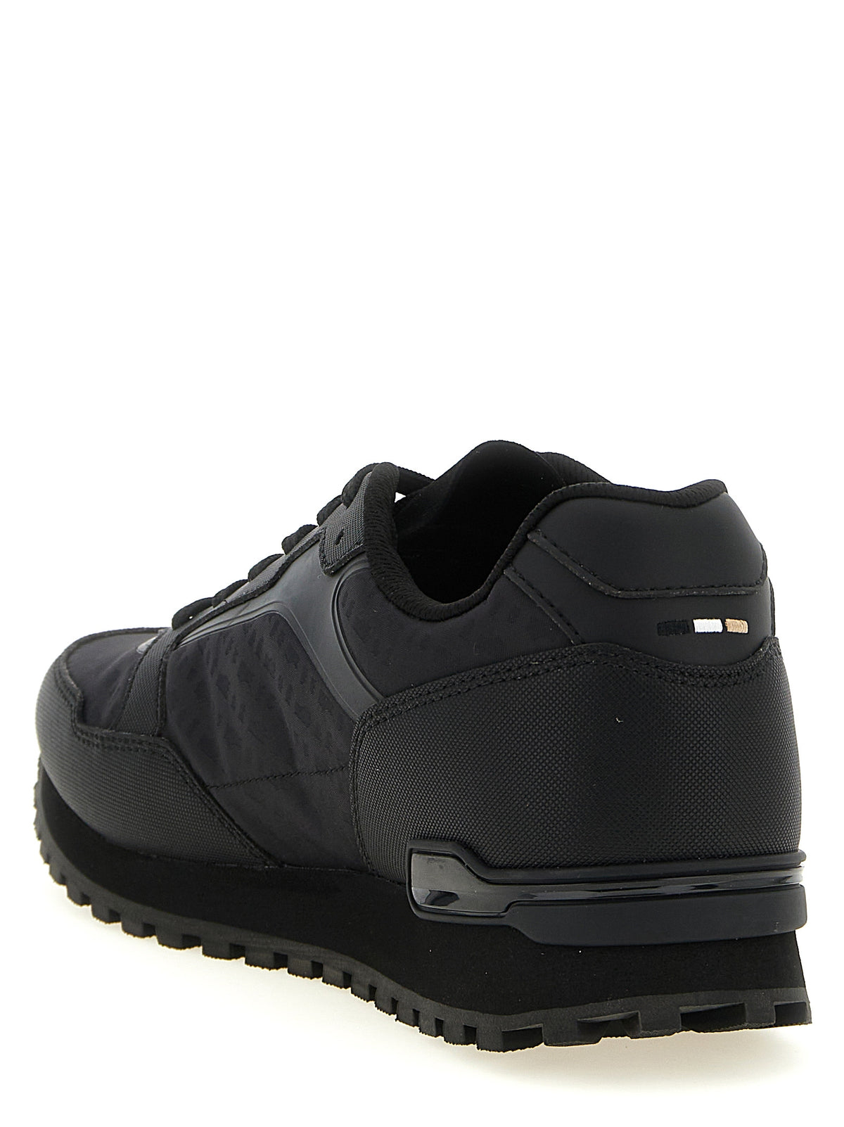 Hugo Boss Black Polyester Athletic Sneakers for Men