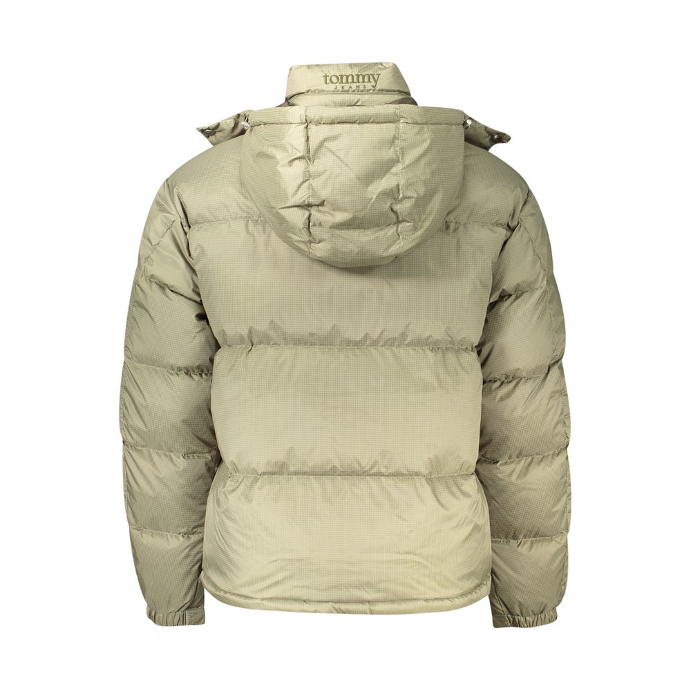 Tommy Hilfiger Green Polyester Full-Length Jacket for Men