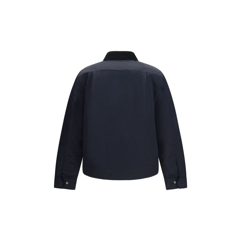 Fred Perry Blue Recycled Polyamide Full-Length Jacket for Men