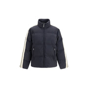 Palm Angels Black Polyamide Full-Length Jacket