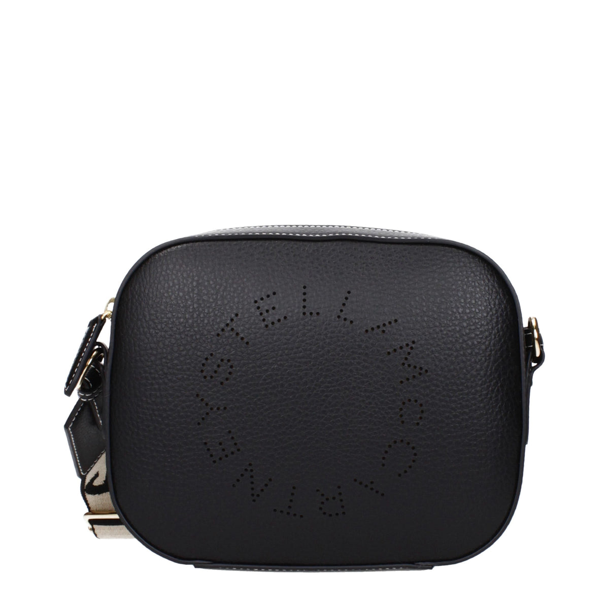 Stella McCartney Black Leather Crossbody Bag for Women