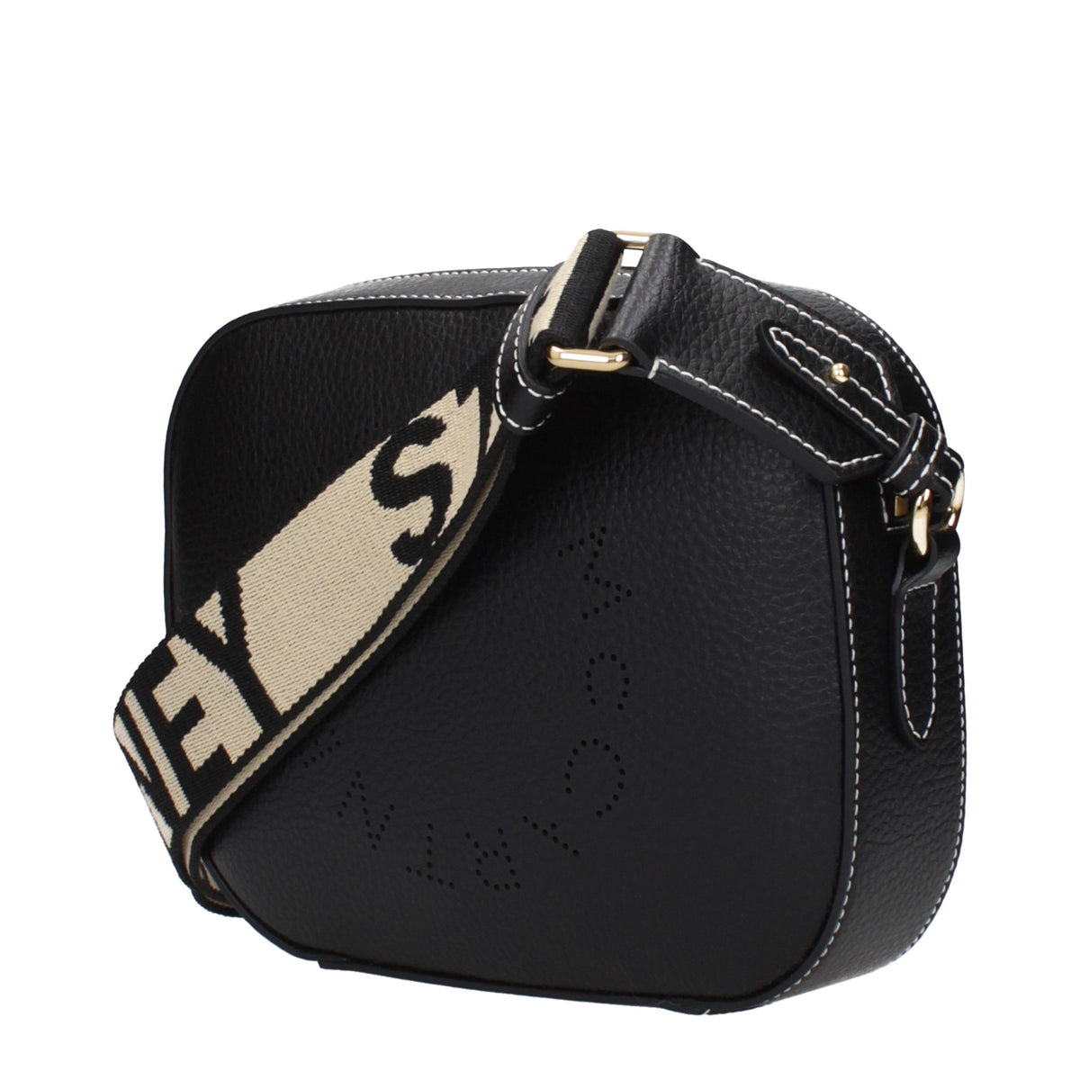 Stella McCartney Black Leather Crossbody Bag for Women