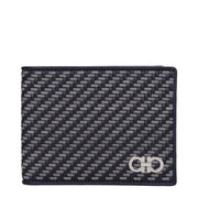 Ferragamo Blue Leather Wallet for Men
