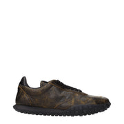 JIL SANDER Black Leather Sneakers for Men