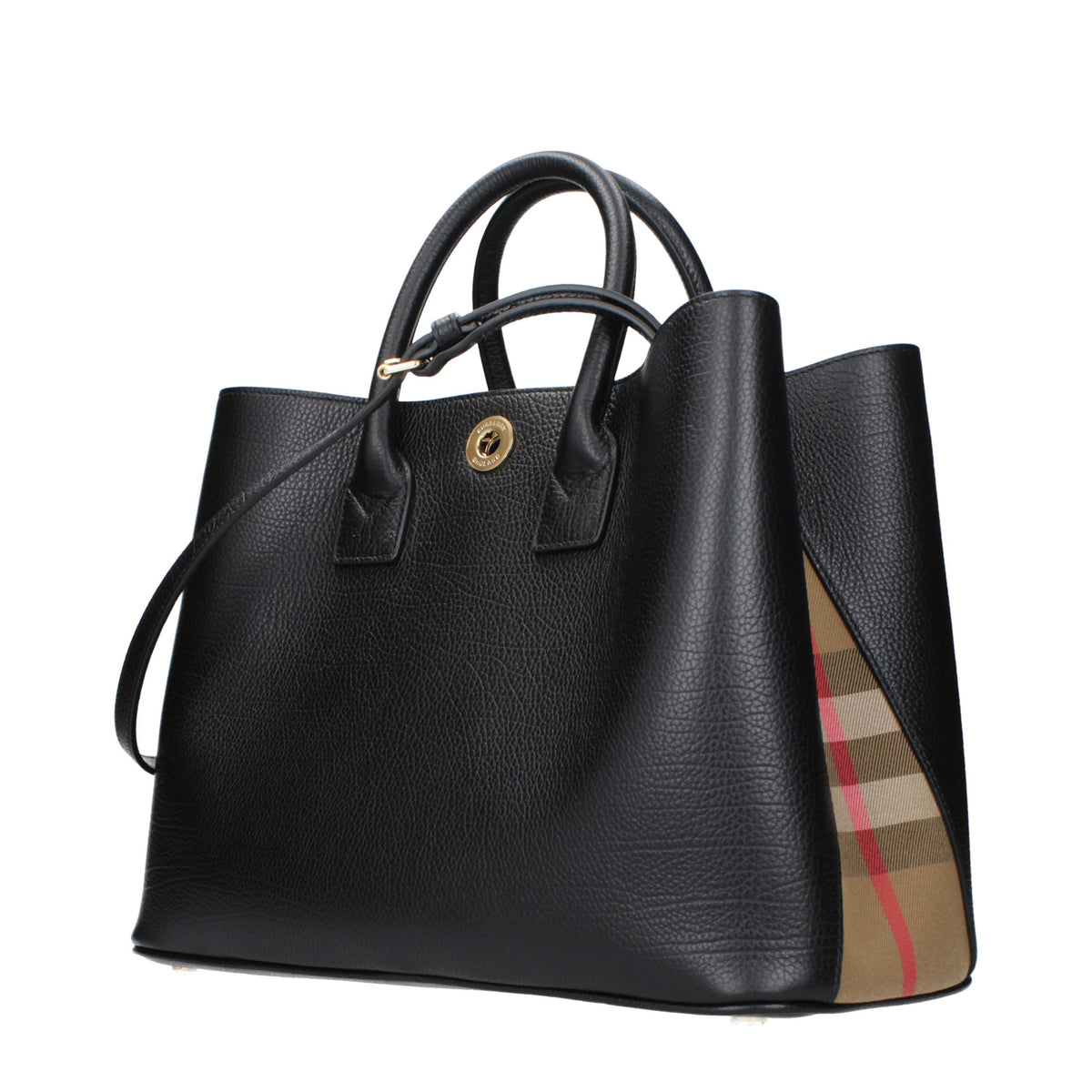 Burberry Black Leather Handbag for Women