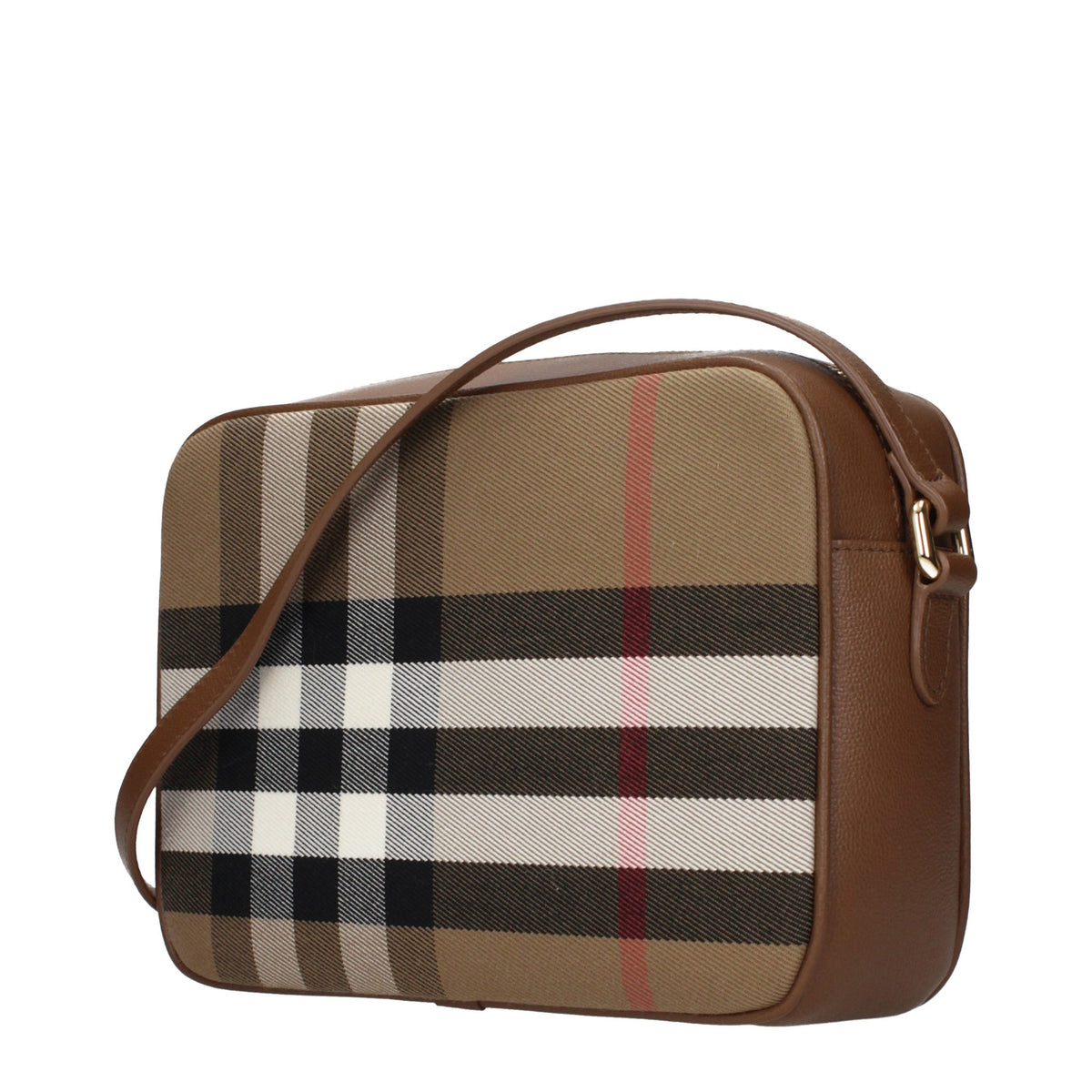 Burberry Beige Fabric Crossbody Bag